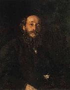 Ilya Repin Portrait of painter Nikolai Nikolayevich Ge oil painting
